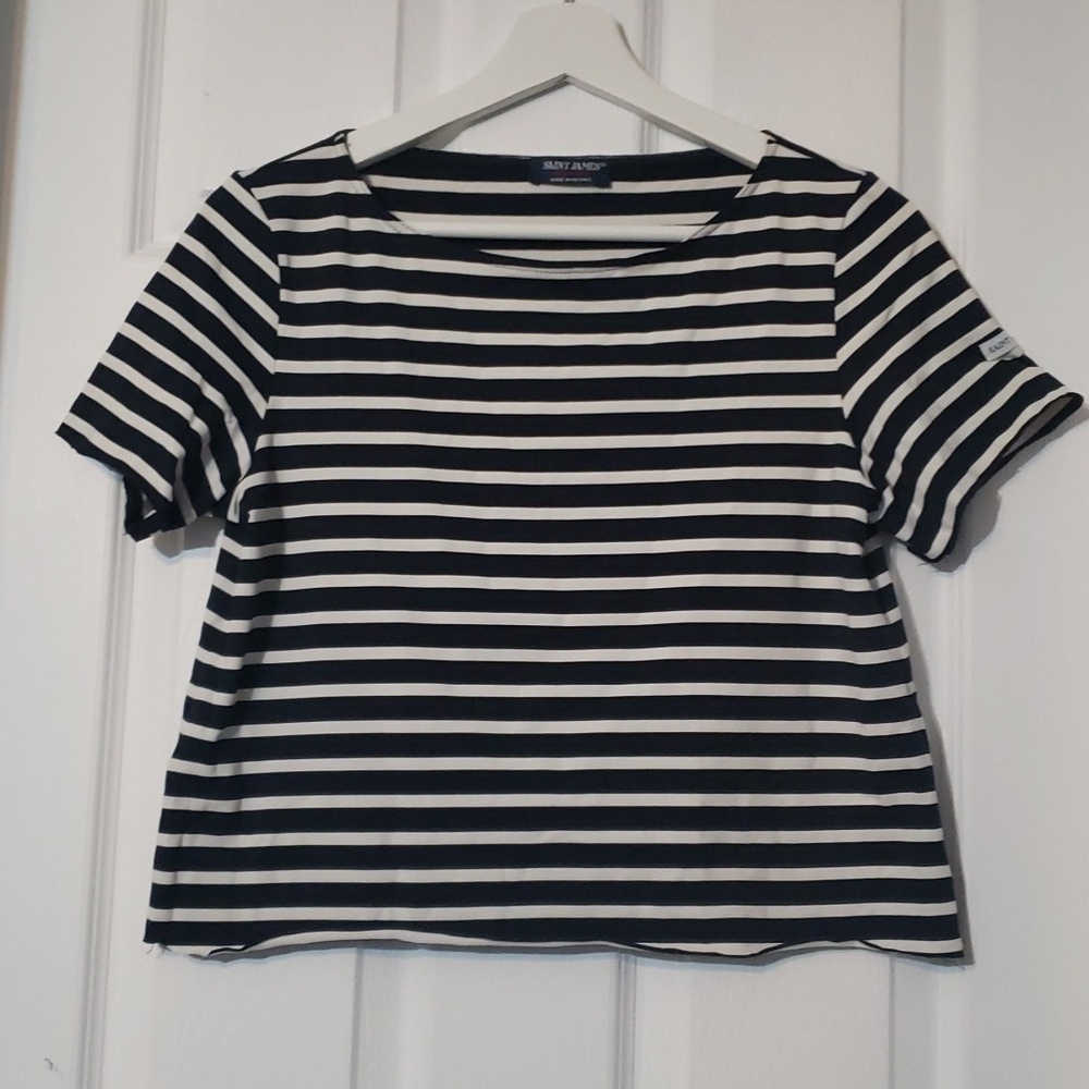Saint james cropped shirt